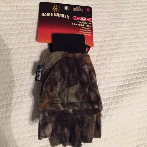 Mossy Oak Camo Gloves