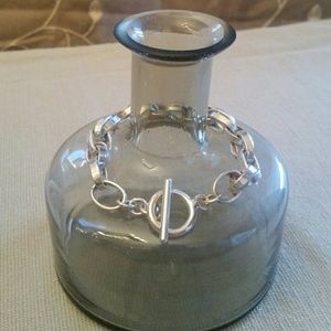 Sterling Silver Toggle Bracelet