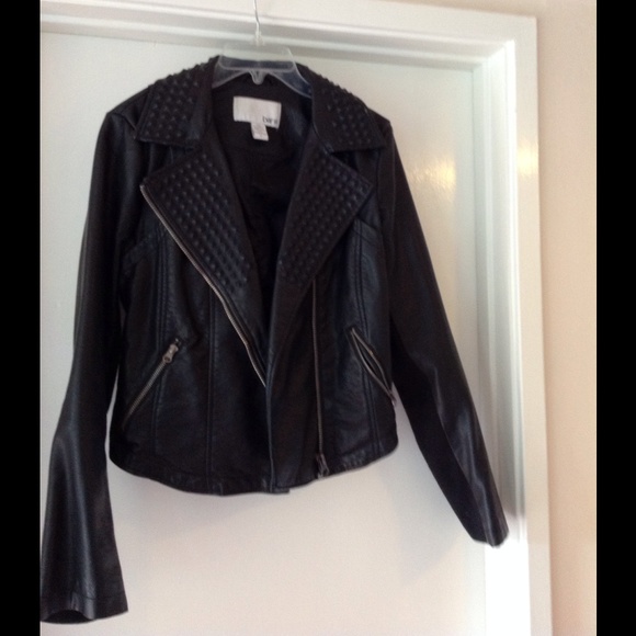 Faux black Leather Jacket