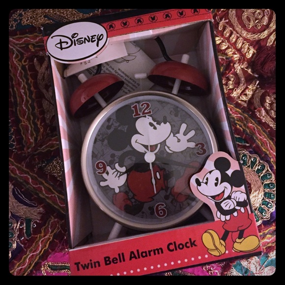 Mickey Mouse alarm clock!