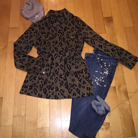 Tabitha Leopard Print Jacket