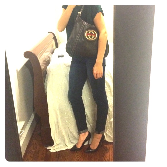 Brown Gucci Hobo