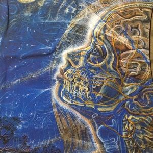 Alex grey imagery printed tee