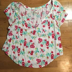 Floral Hollister Shirt