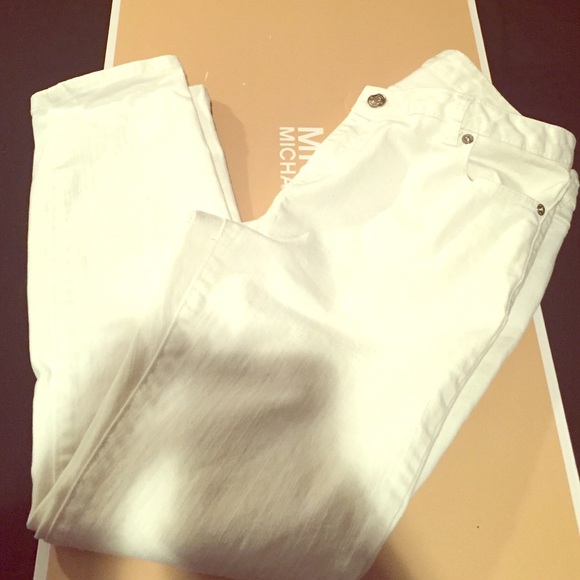 Michael Kors white jeans