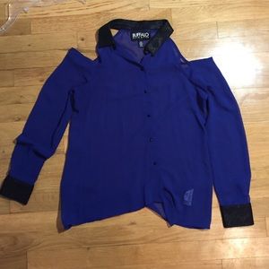 Buffalo button down blouse