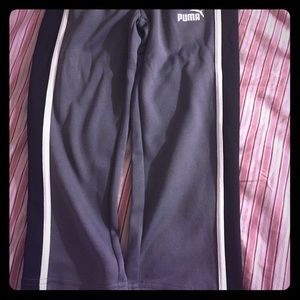 Youth boys Puma track pants.