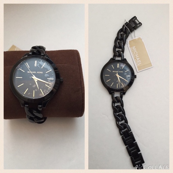 KORS Michael Kors Accessories - Michael Kors Slim Runway watch