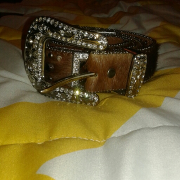 Atlas rhinestone large belt main image 4
