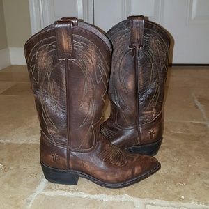 Frye cowboy boots