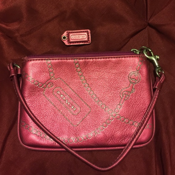 Auth Coach wristlet.