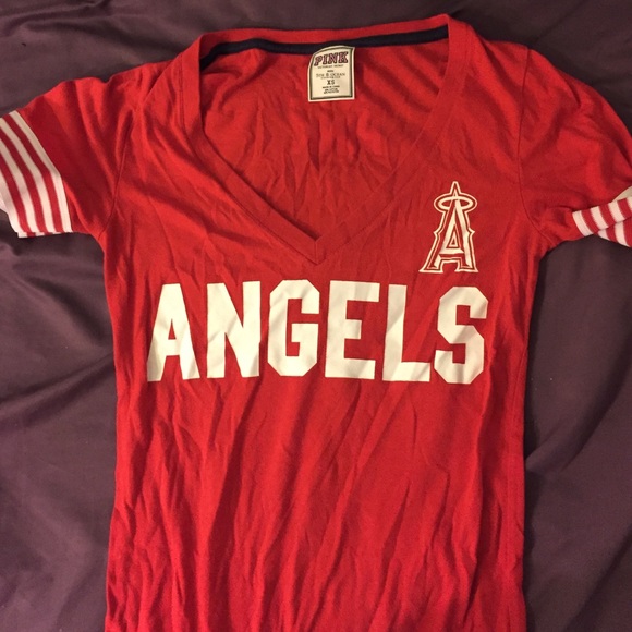 VS PINK Angles Baseball top