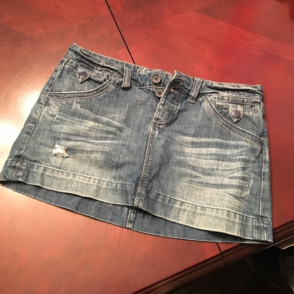 American eagle mini jean skirt - Picture 1 of 3