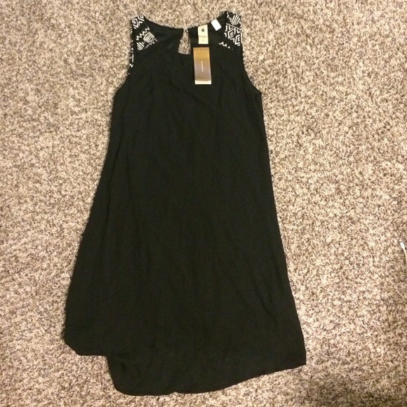 Francesca's new black dress