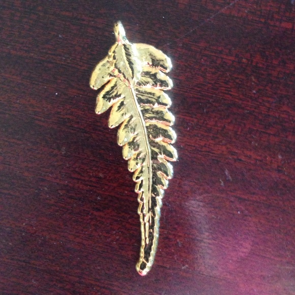 24k gold dipped fern pendants from Hawaii pick 1 - Picture 4 of 4