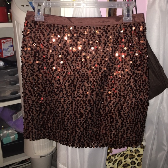 Sequin skirt