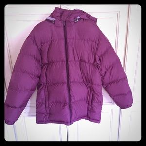 Reversible Lands' End Down Jacket