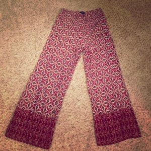 Bohemian style slouch pants from Forever 21.