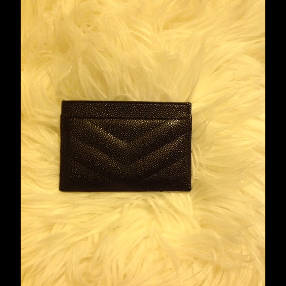 SOLD!   SAINT LAURENT CARD CASE - Picture 3 of 4