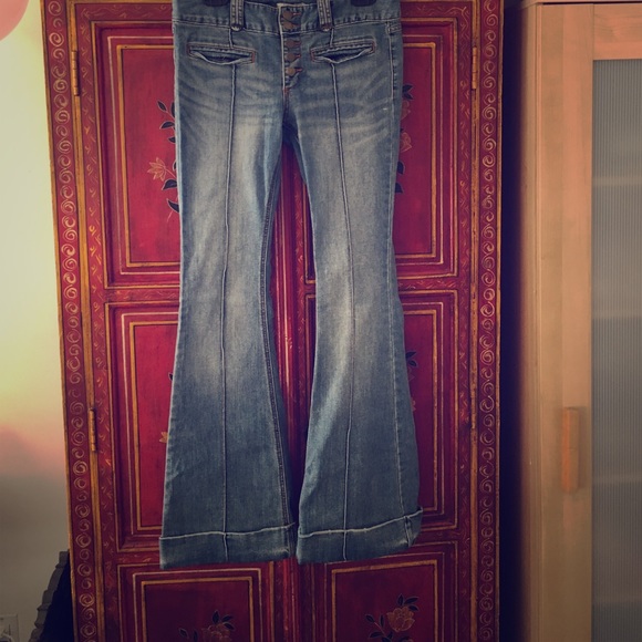 Free people bell bottoms