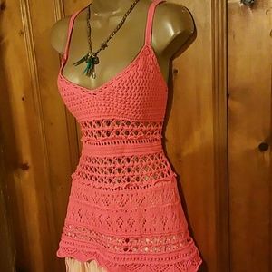 Victoria's Secret crocheted tank top
