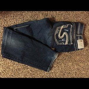 Silver Boot Cut Jean