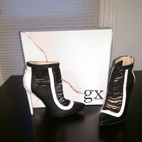 GX by Gwen Stefani Moto Strappy Ankle Booties