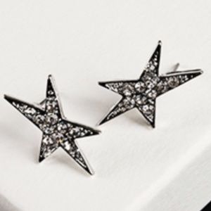 Crystal Star Earrings