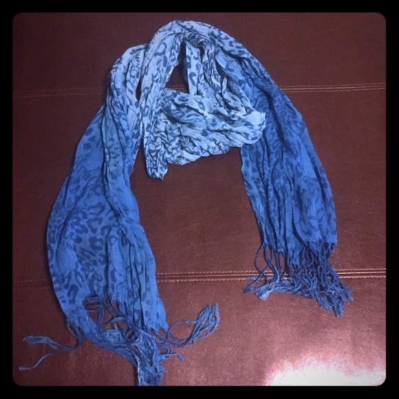 Accessories - Bad Ass Blue Scarf Accessories - Bad Ass Blue Scarf