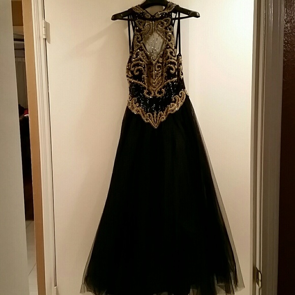 Stunning Beaded Ballroom Gown