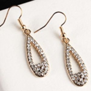 Teardrop Crystal Earrings