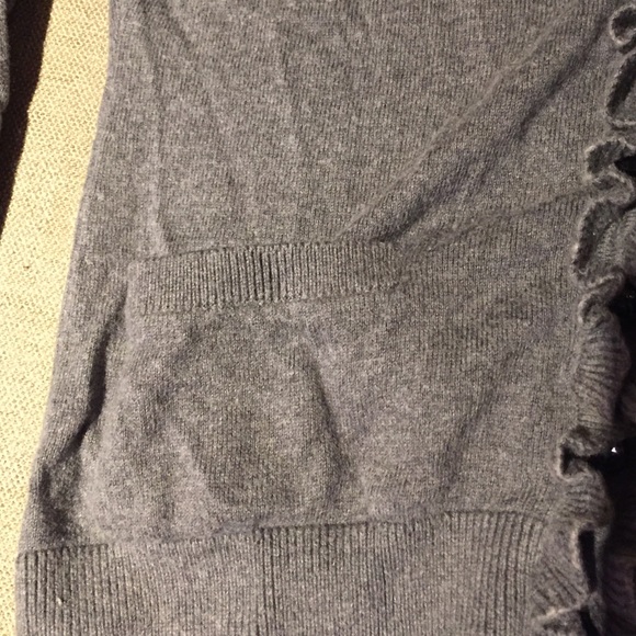 Tommy Hilfiger Button Up Ruffle Sweater - Picture 3 of 4