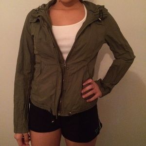 Aeropostale green army jacket