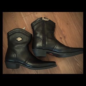 Ladies Harley Davidson Boots 8