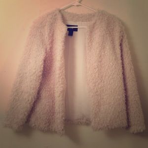 Fuzzy H&M cardigan