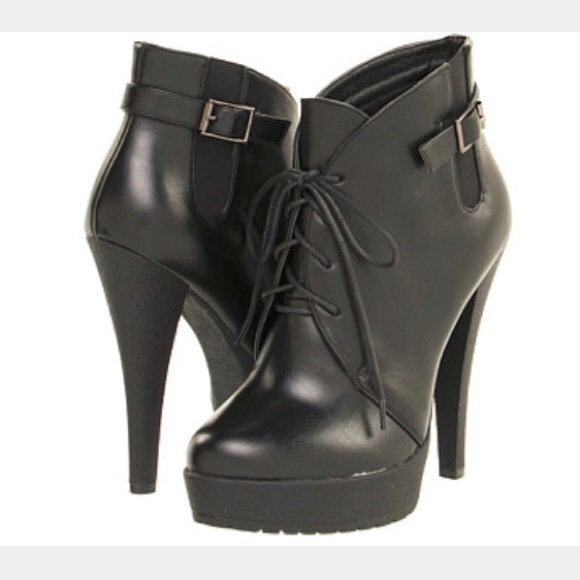 Charles by Charles David Lace Up Booties