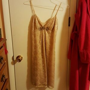 Cream dress by GUESS