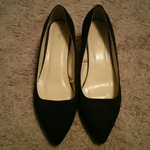 Sexy Suede Pointed Toe Heels