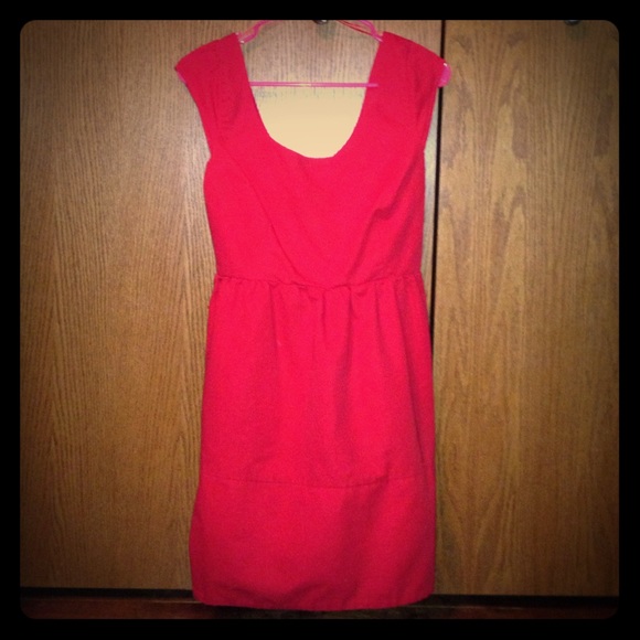 ❌SOLD❌ Red American Eagle cut out dress
