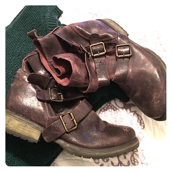Leather Boots NWOT