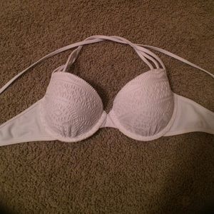 Hollister Bikini Top, (M) lace tribal