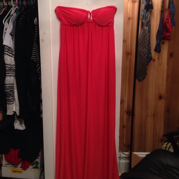 Long halter dress
