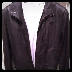 Men's Leather motor jacket