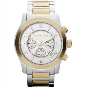 Michael Kors 'Large Runway' Chronograph Watch 45mm