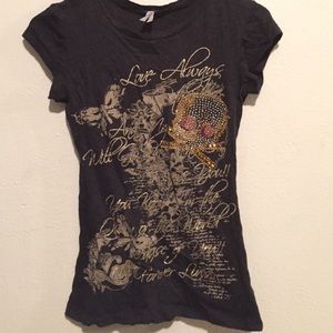 Black max rave tshirt