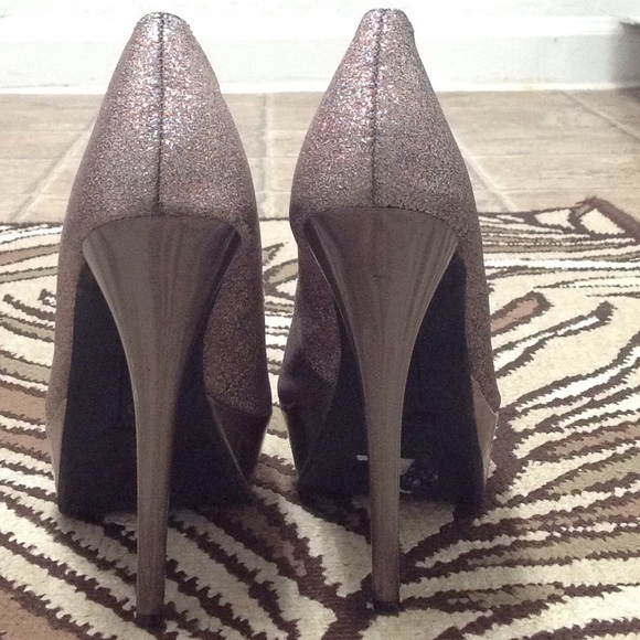 Glitter platform heels - Picture 2 of 4