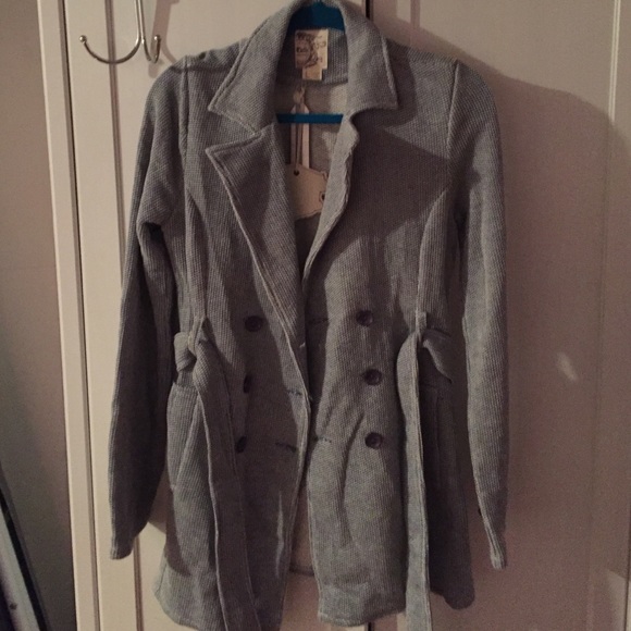 Casual peacoat