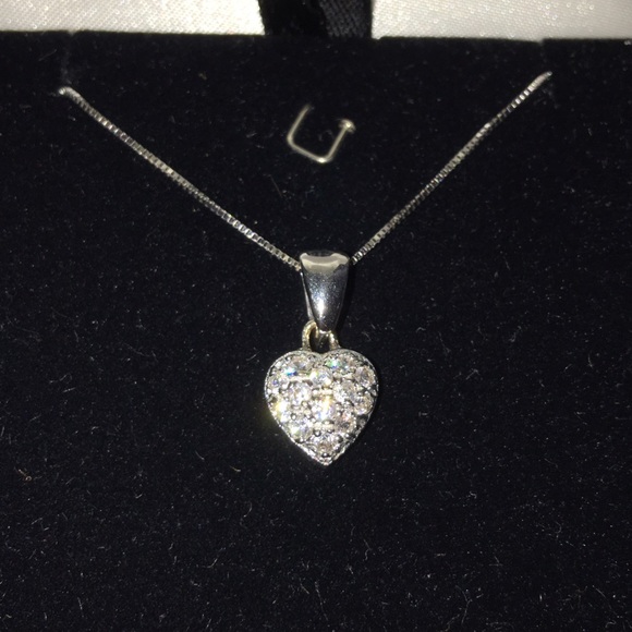 New with out tag 💎 diamond pendant& necklace - Picture 1 of 4