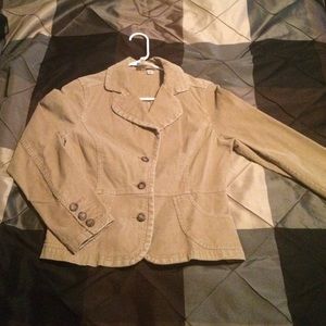 EUC Corduroy tan jacket !