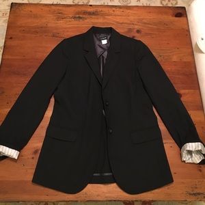 Black JCrew blazer. Boyfriend Blazer.